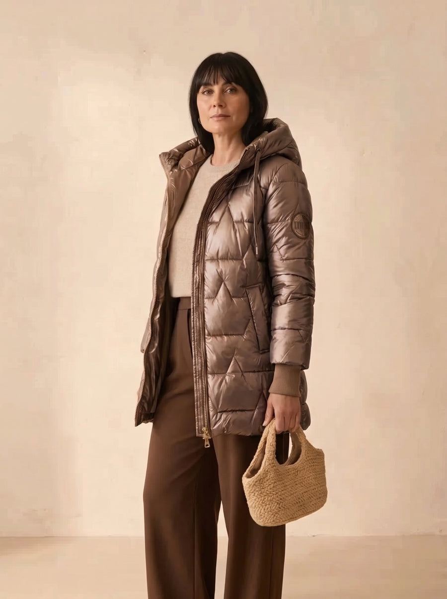 MILA | CHAQUETA ACOLCHADA QUE ABRIGA SIN ABULTAR