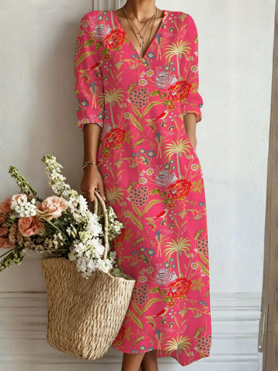 NAOMI | VESTIDO LARGO BOHEMIO