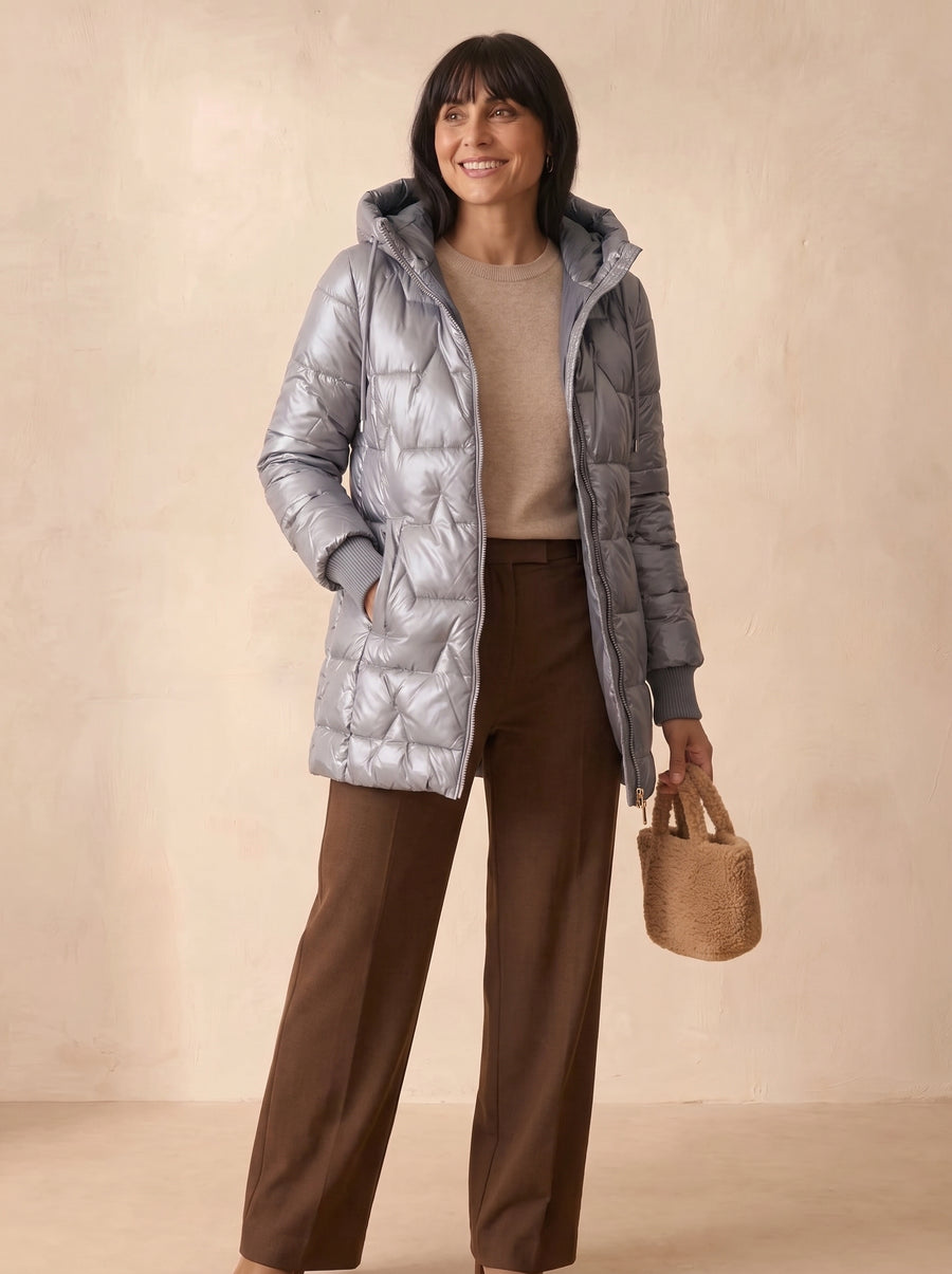 MILA | CHAQUETA ACOLCHADA QUE ABRIGA SIN ABULTAR