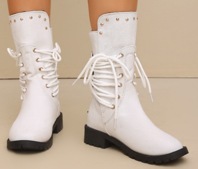NEREA | BOTINES DE CORDONES DE ENTRETIEMPO