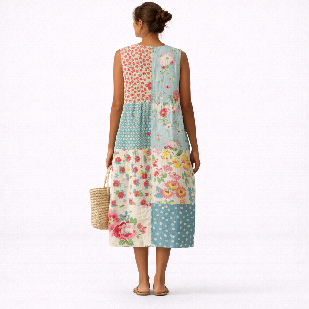 AMELIA | VESTIDO MIDI DE DIARIO