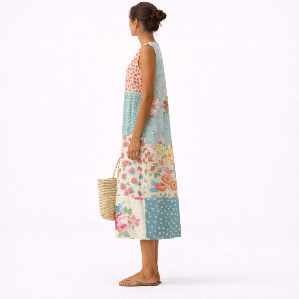 AMELIA | VESTIDO MIDI DE DIARIO