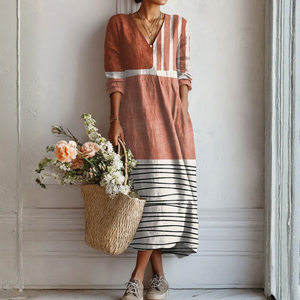 ZOE | VESTIDO CÓMODO CON ESTAMPADO FLORAL