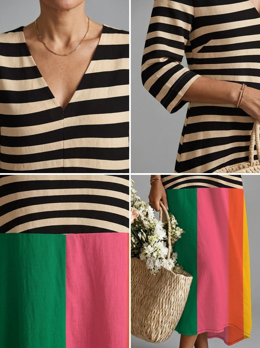 STERRE | VESTIDO LARGO BOHEMIO