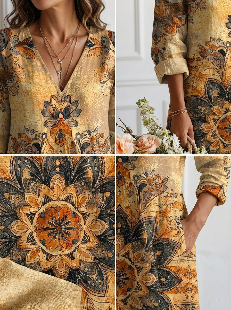 FLEUR | VESTIDO LARGO BOHEMIO