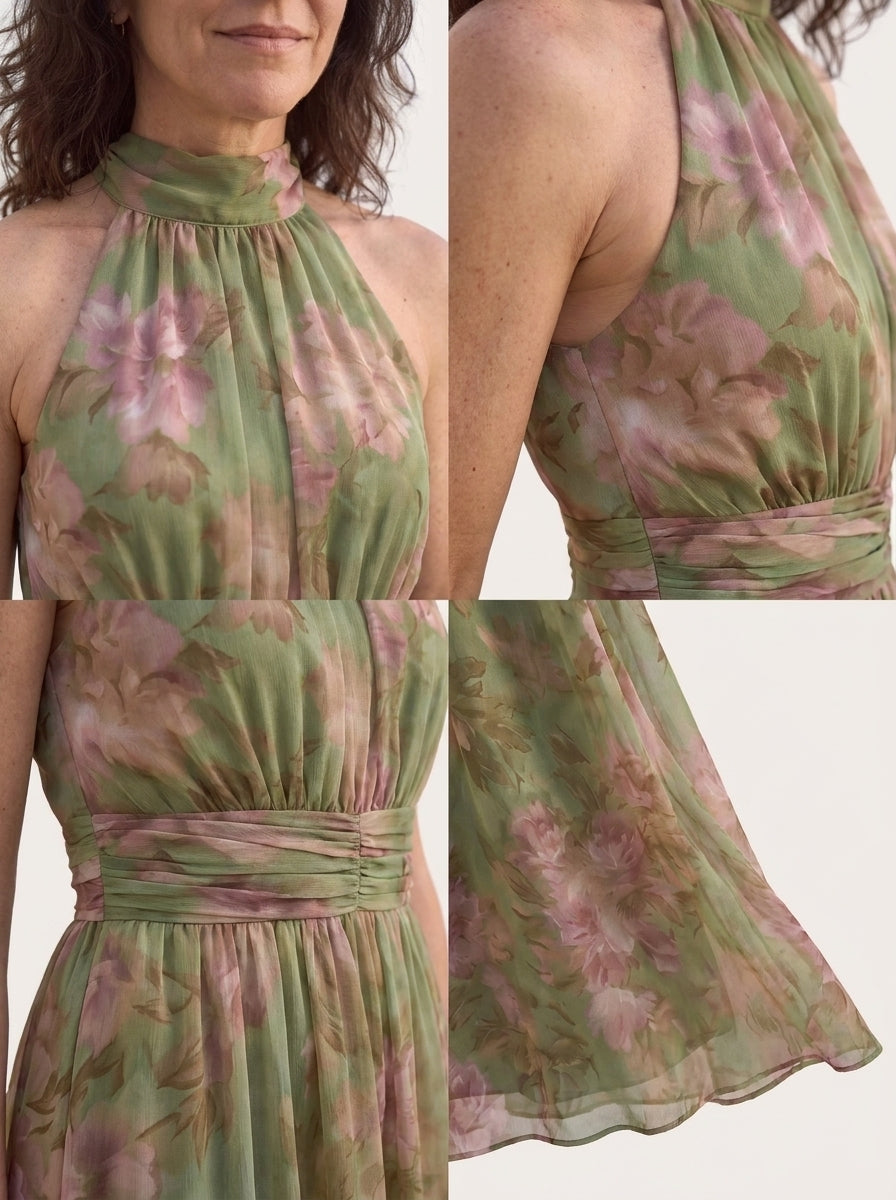 CAMILLA | VESTIDO LARGO FLORAL DE VERANO