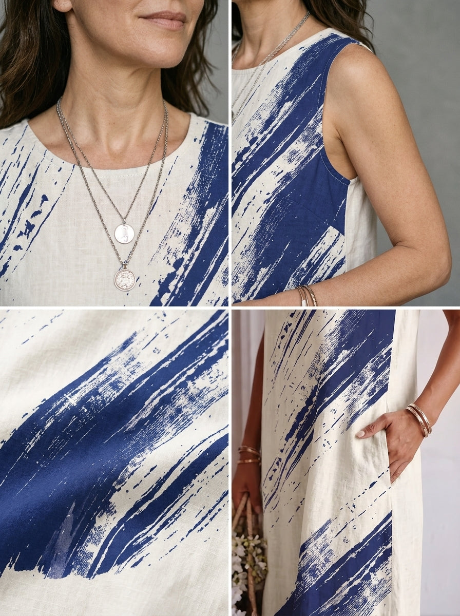 ELENA | VESTIDO MIDI ELEGANTE DE DIARIO