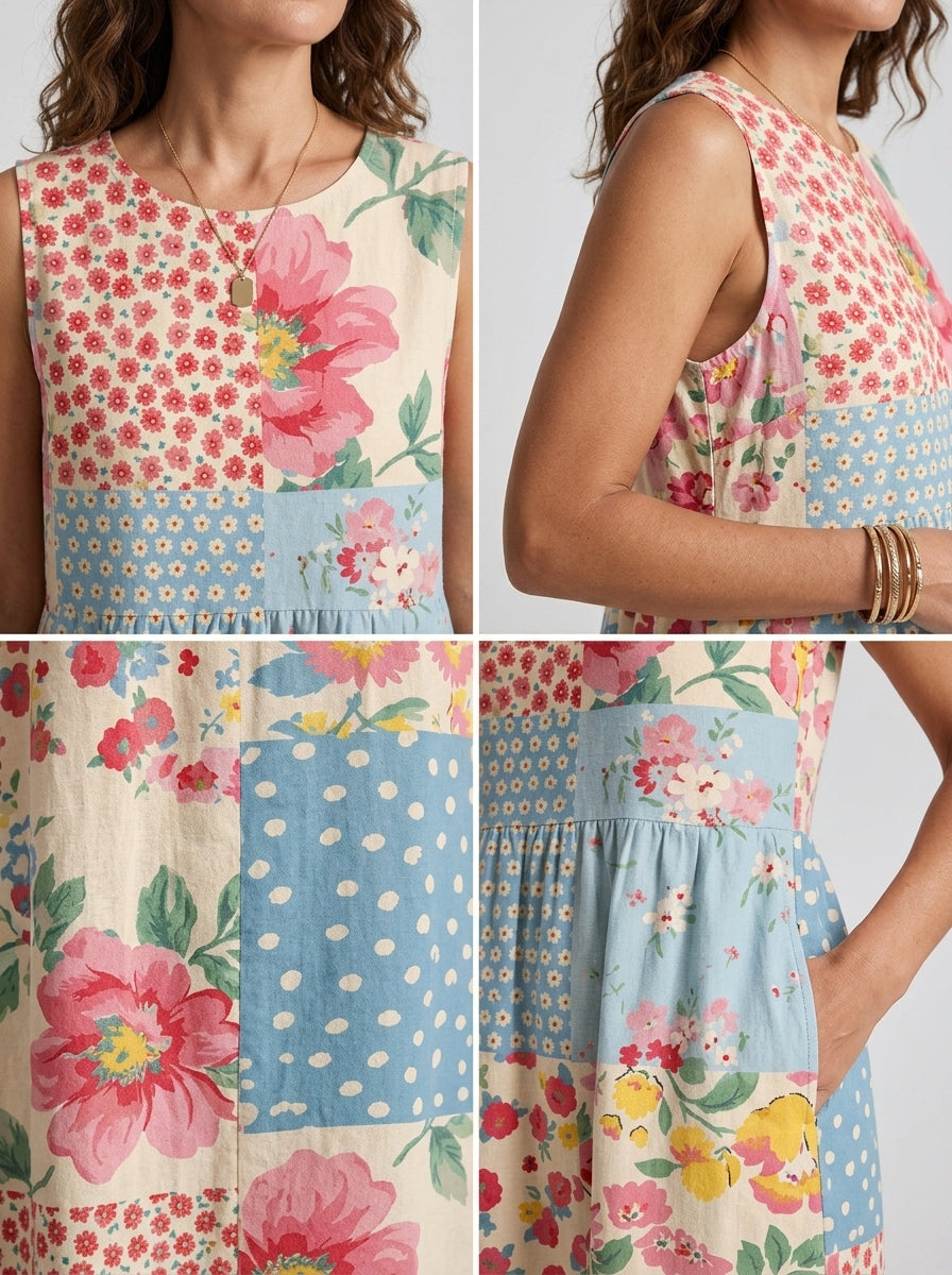 AMELIA | VESTIDO MIDI DE DIARIO