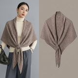 OLIVIA | PONCHO ENVOLVENTE DE PUNTO