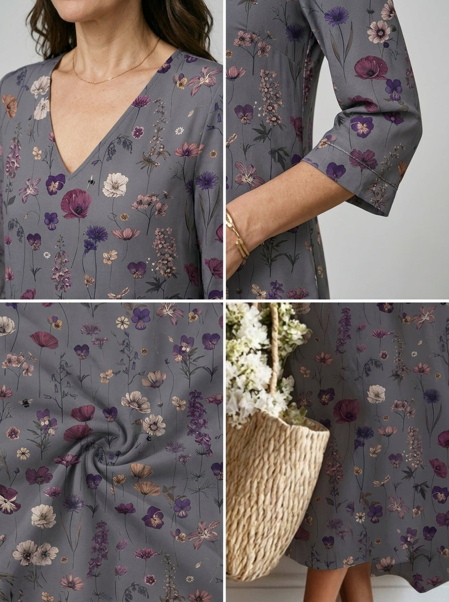 HANNE | VESTIDO LARGO BOHEMIO