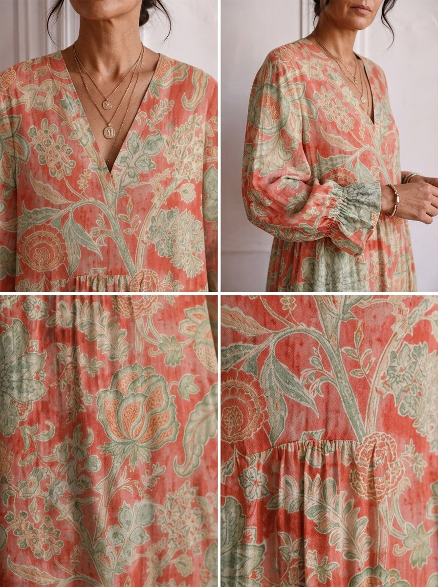 DOLORES | VESTIDO MIDI DE DIARIO