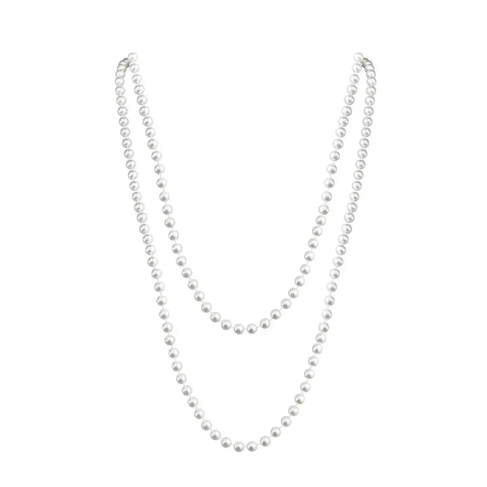 BEATRIZ | COLLAR LARGO DE PERLAS