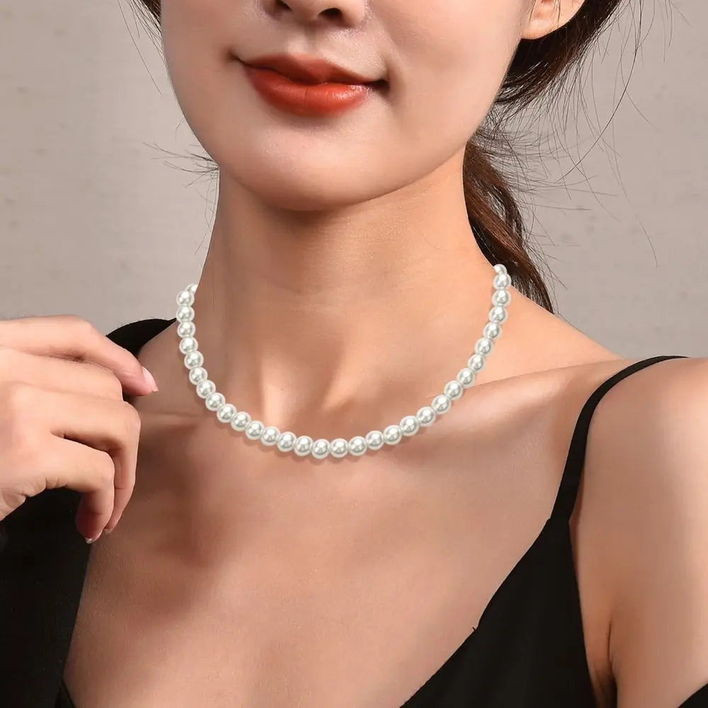 BEATRIZ | COLLAR LARGO DE PERLAS