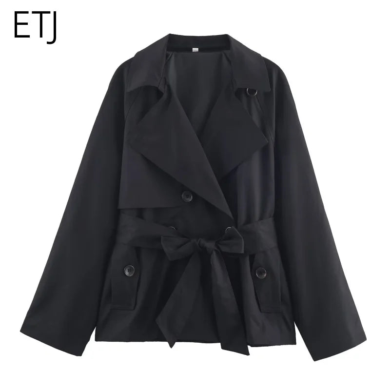 LORENA | CHAQUETA BLAZER ENTALLADA CON CINTURÓN