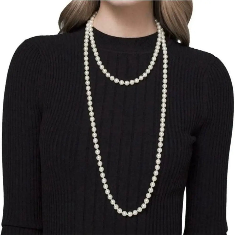 BEATRIZ | COLLAR LARGO DE PERLAS