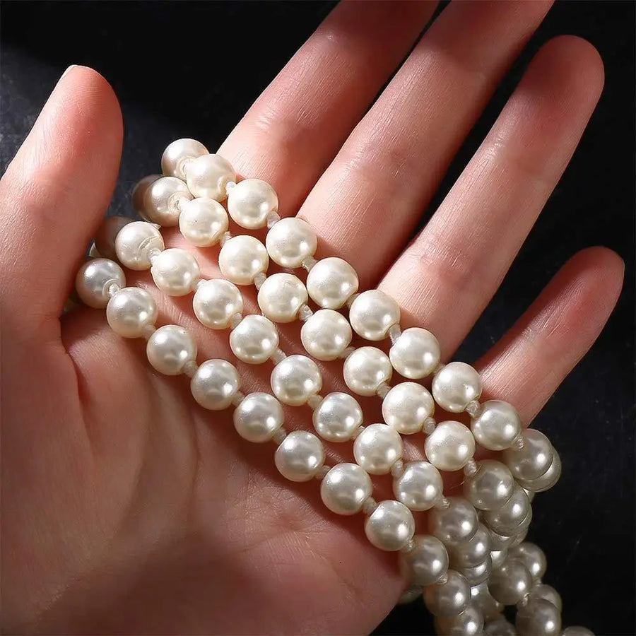 BEATRIZ | COLLAR LARGO DE PERLAS
