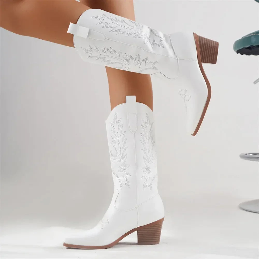 ISABELA | BOTAS COWBOY CON BORDADO