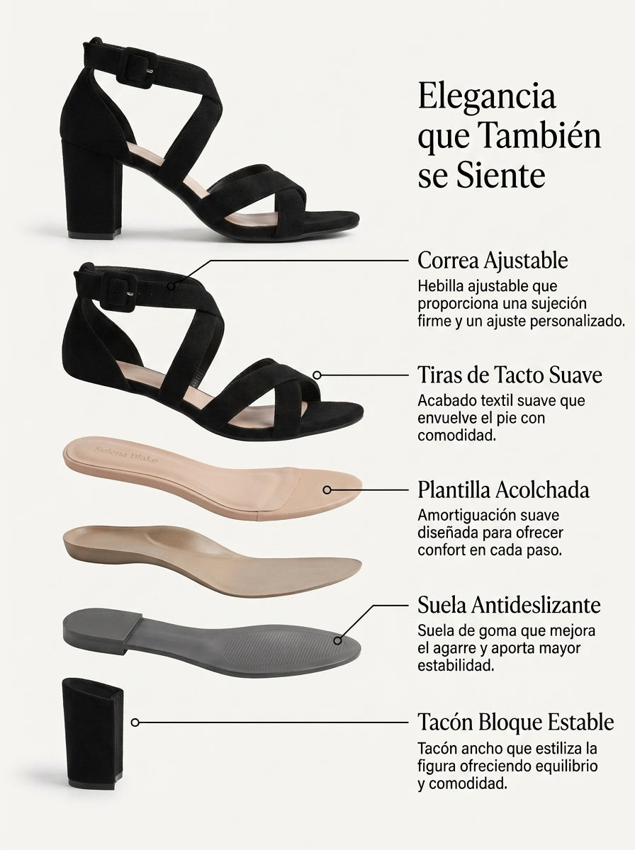 Amelia | Sandalias de Tacón