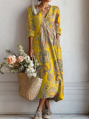ROOS | VESTIDO LARGO BOHEMIO