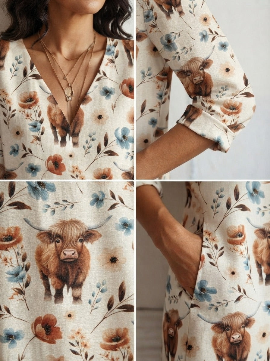MILOU | VESTIDO LARGO BOHEMIO