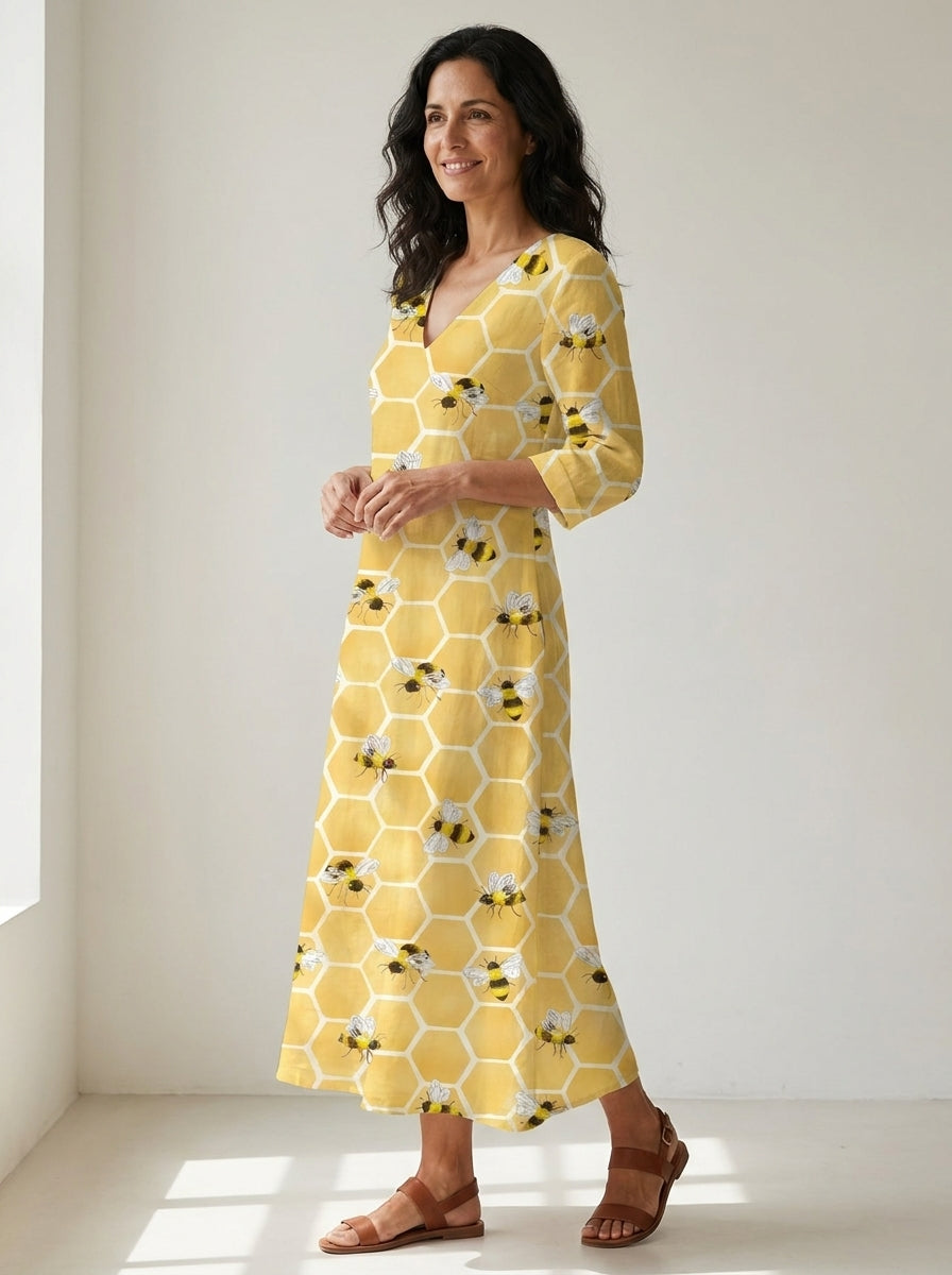 MAUD | VESTIDO LARGO BOHEMIO