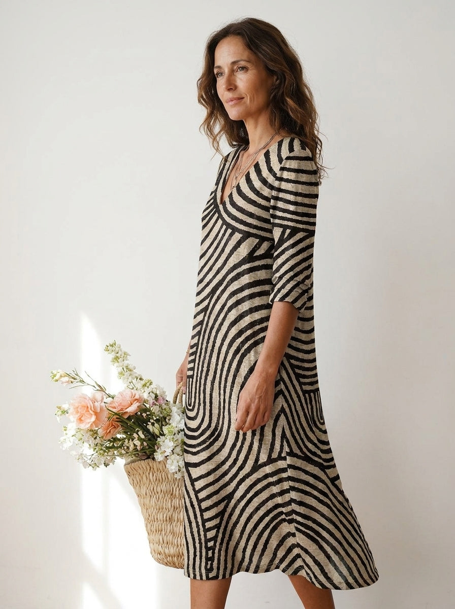 FEMKE | VESTIDO LARGO BOHEMIO