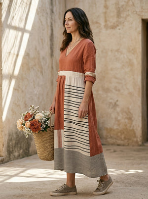 FENNE | VESTIDO LARGO BOHEMIO