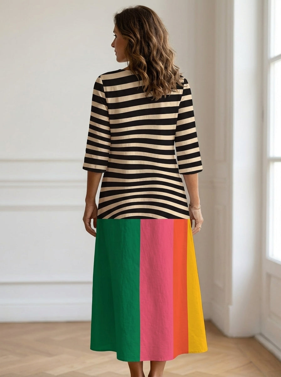 STERRE | VESTIDO LARGO BOHEMIO