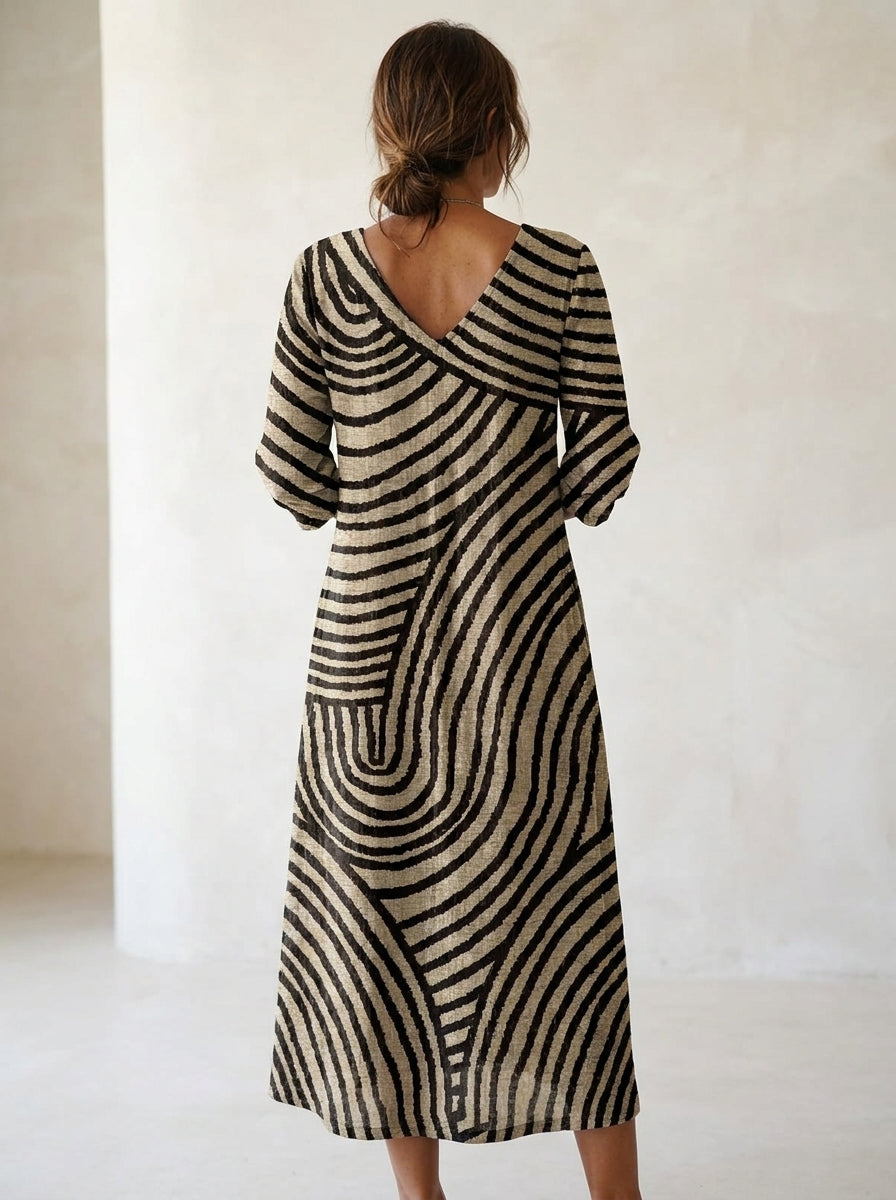 FEMKE | VESTIDO LARGO BOHEMIO