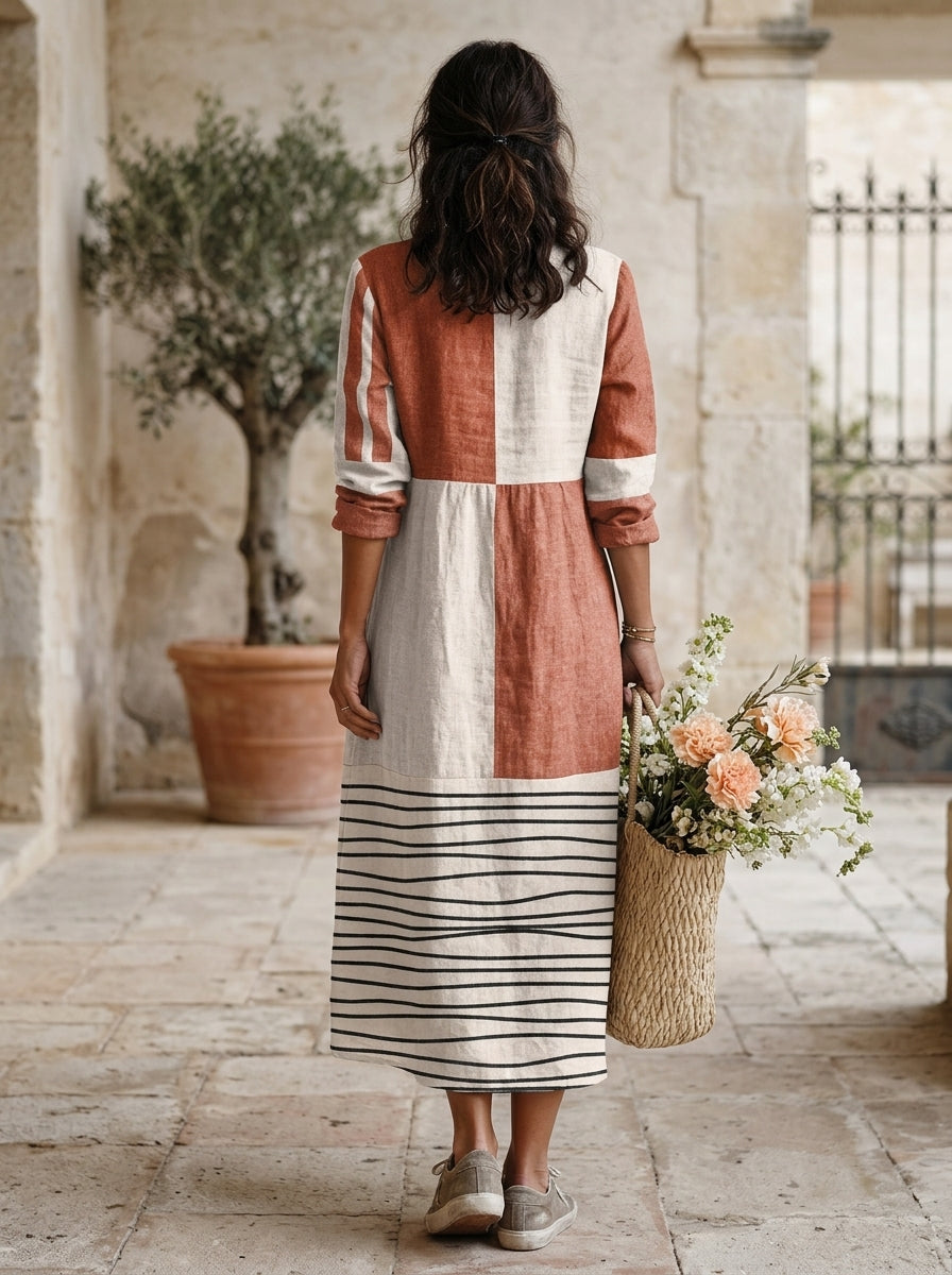 ZOE | VESTIDO CÓMODO CON ESTAMPADO FLORAL