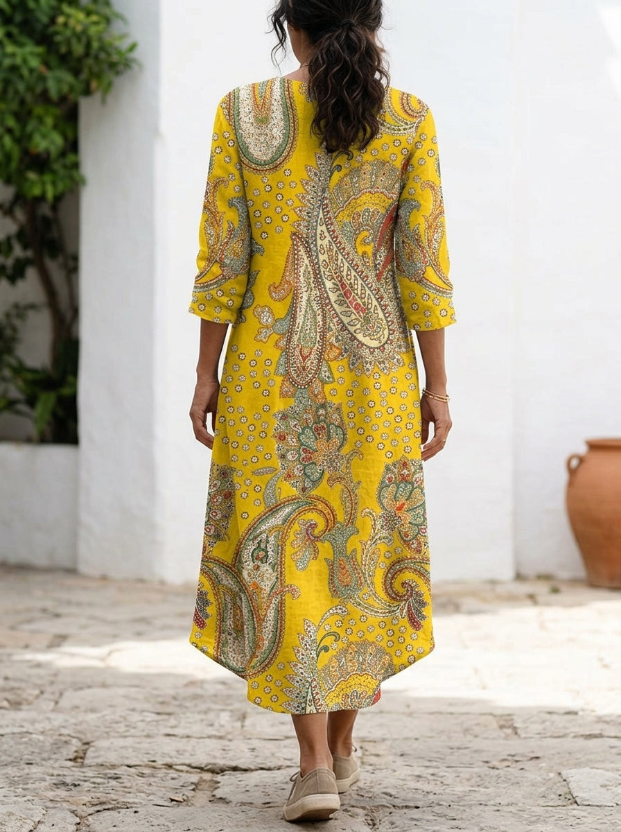 ROOS | VESTIDO LARGO BOHEMIO