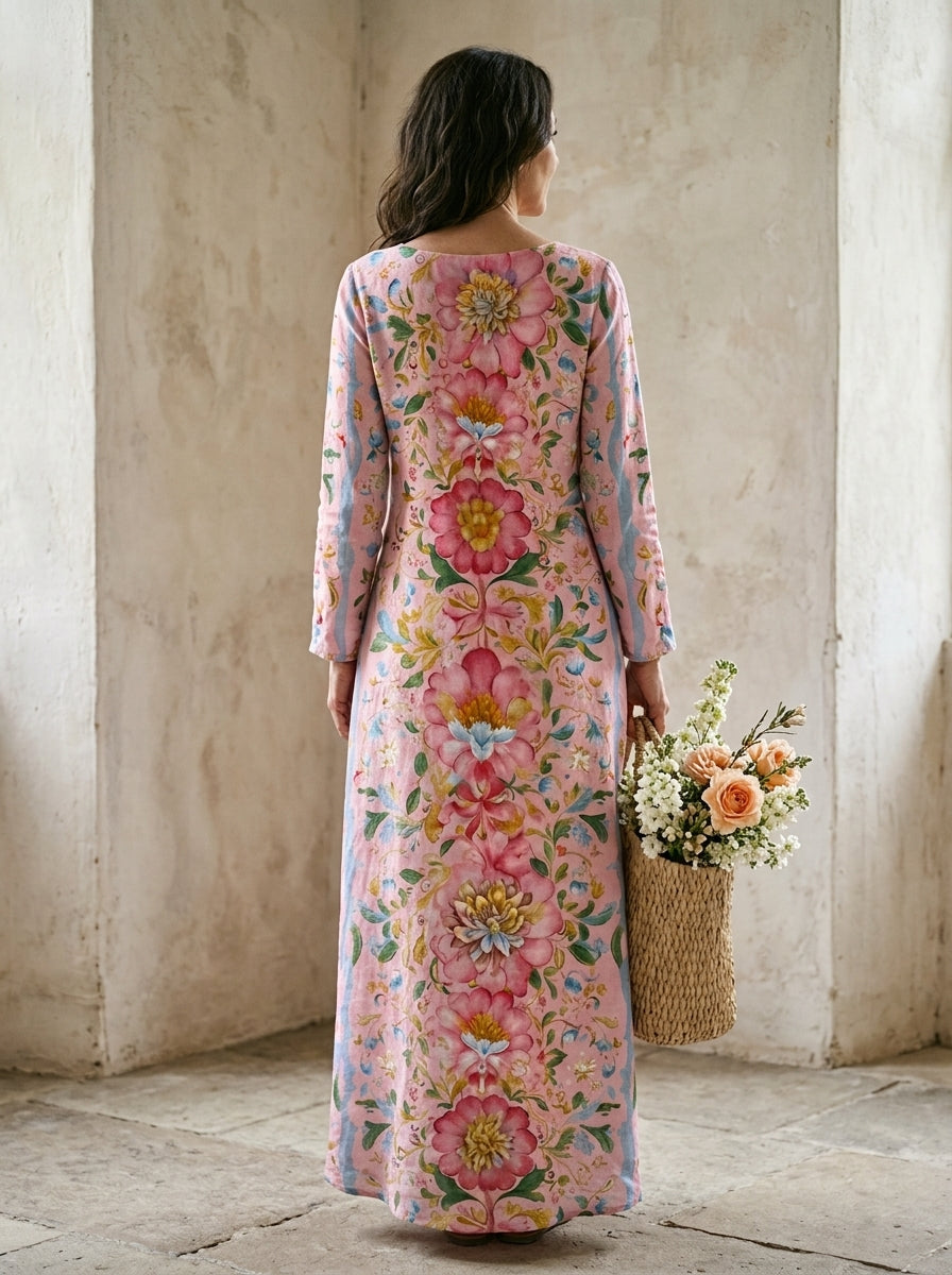 BENTE | VESTIDO LARGO BOHEMIO