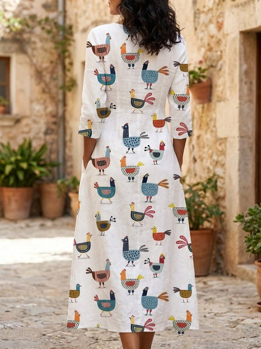 EVI | VESTIDO LARGO BOHEMIO