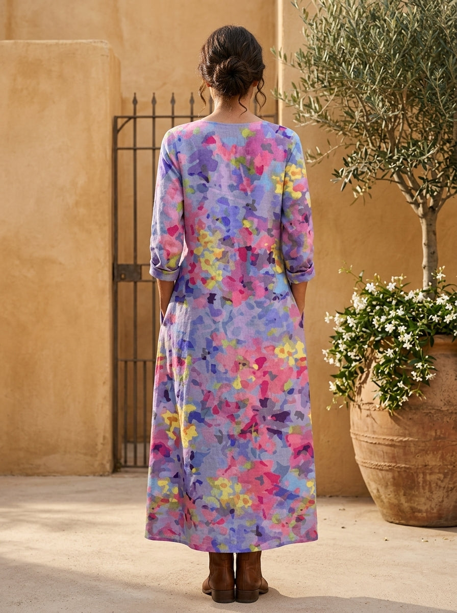 LOTTE | VESTIDO LARGO BOHEMIO