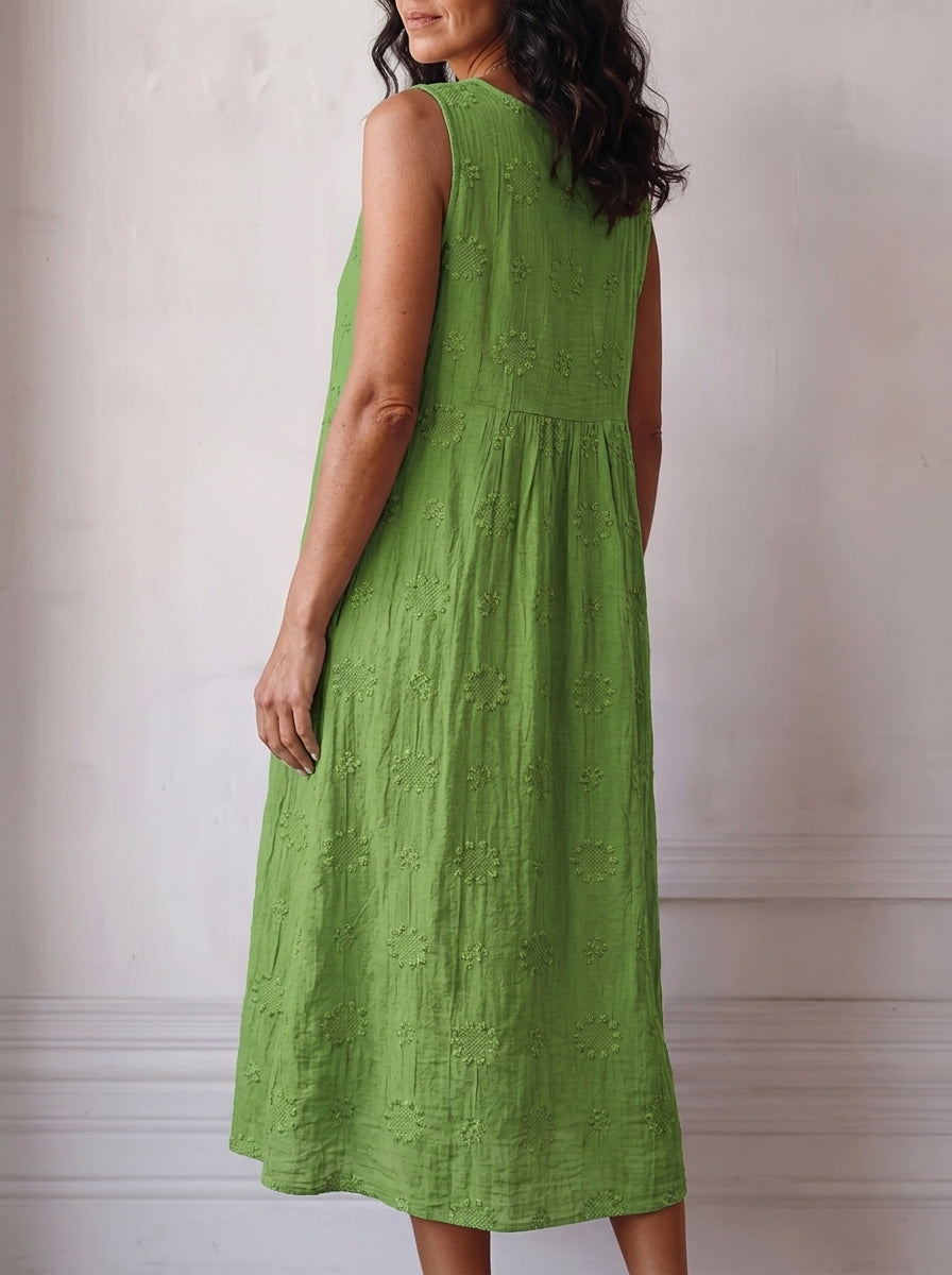 OLIVIA | VESTIDO MIDI FRESCO DE DIARIO