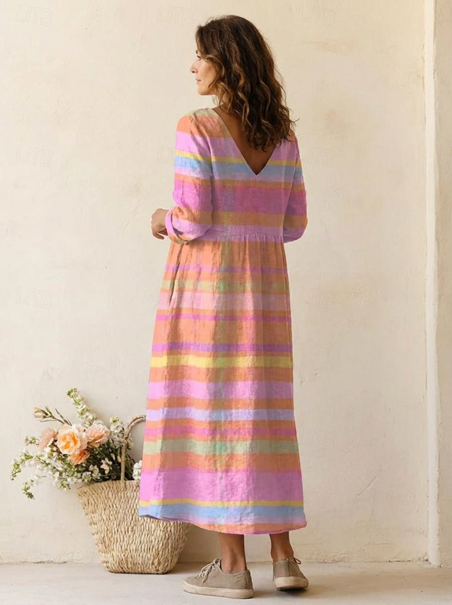 NIENKE | VESTIDO LARGO BOHEMIO