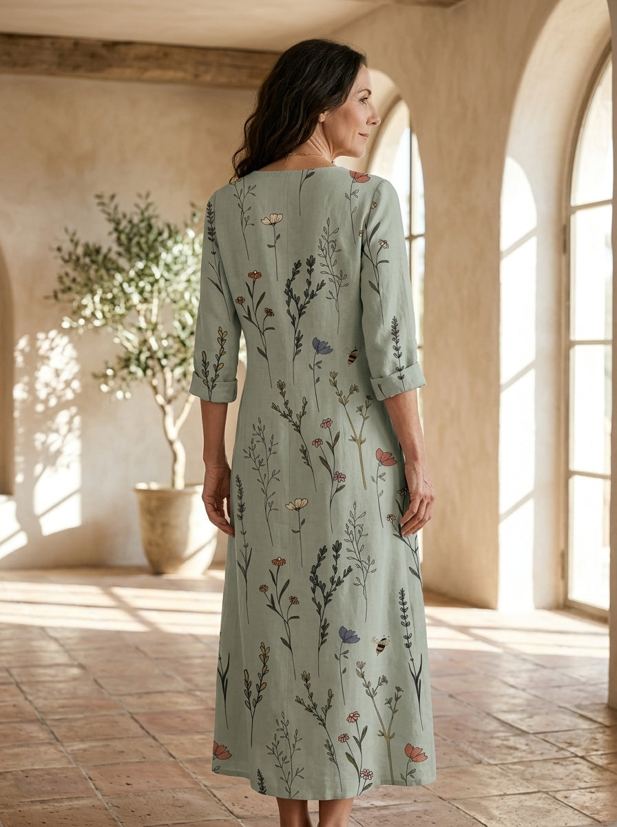 MEREL | VESTIDO LARGO BOHEMIO