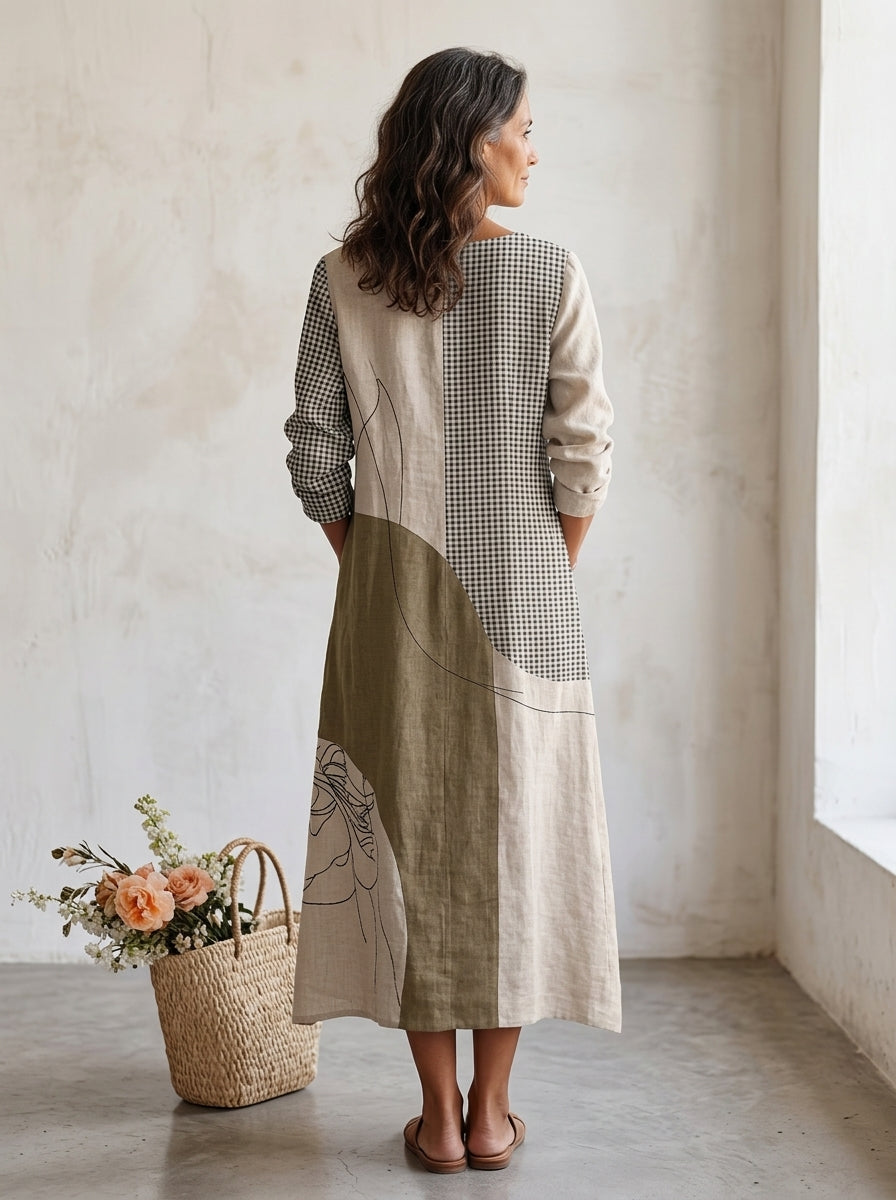 EMMA | VESTIDO ELEGANTE DE RAYAS