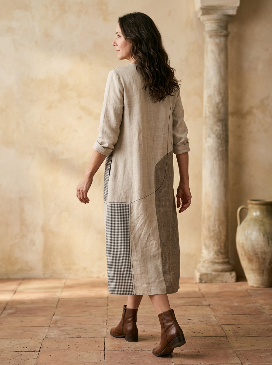 EMMA | VESTIDO ELEGANTE DE RAYAS