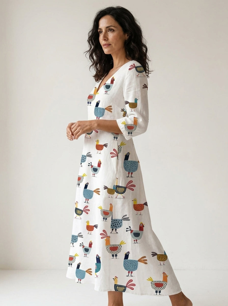 EVI | VESTIDO LARGO BOHEMIO