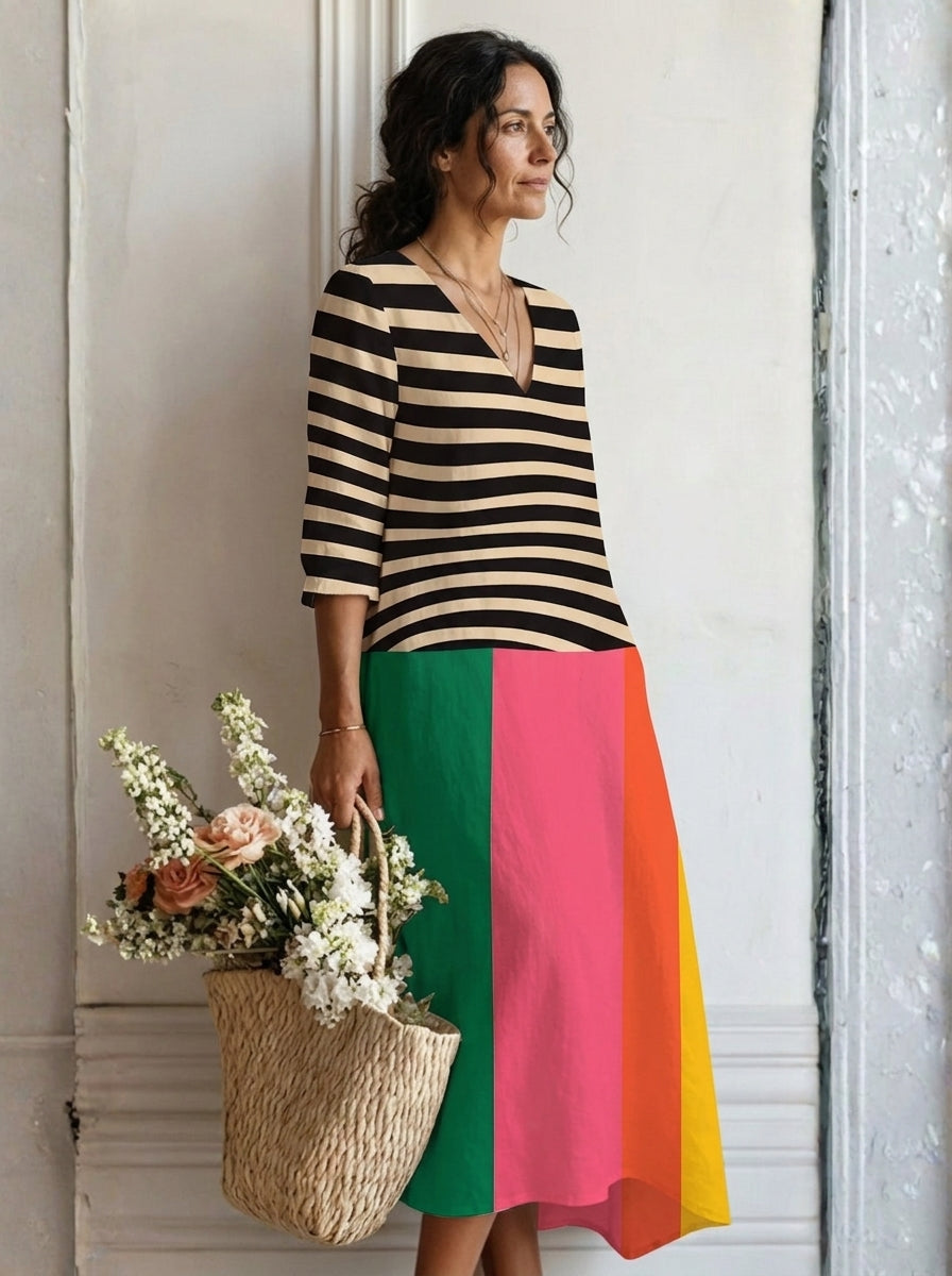 STERRE | VESTIDO LARGO BOHEMIO