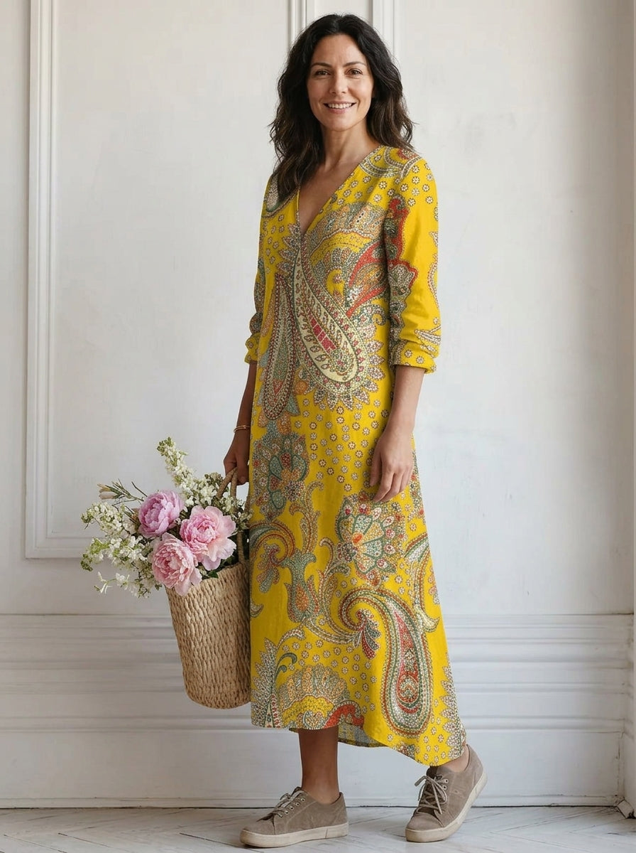 ROOS | VESTIDO LARGO BOHEMIO