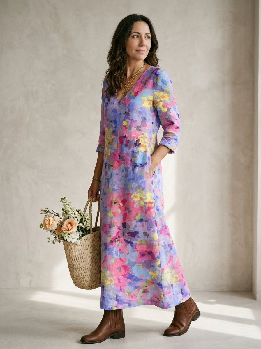 LOTTE | VESTIDO LARGO BOHEMIO