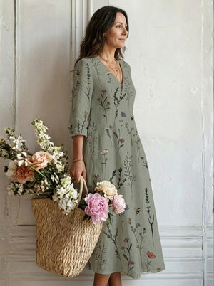 MEREL | VESTIDO LARGO BOHEMIO