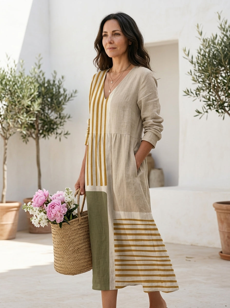 NOOR | VESTIDO LARGO BOHEMIO