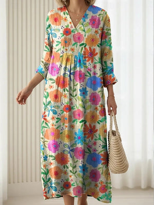 TESS | VESTIDO LARGO BOHEMIO