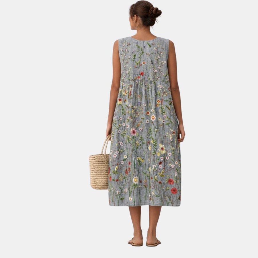 MARTA | VESTIDO MIDI DE DIARIO