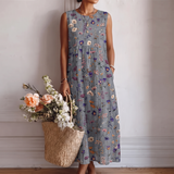 SARA | VESTIDO MIDI DE DIARIO
