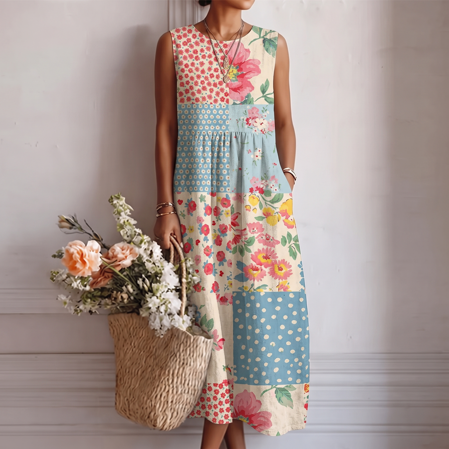 AMELIA | VESTIDO MIDI DE DIARIO