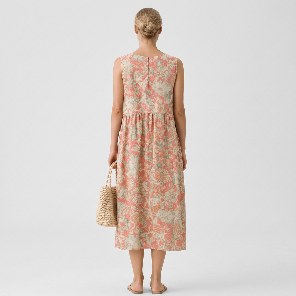 RAQUEL | VESTIDO MIDI DE DIARIO